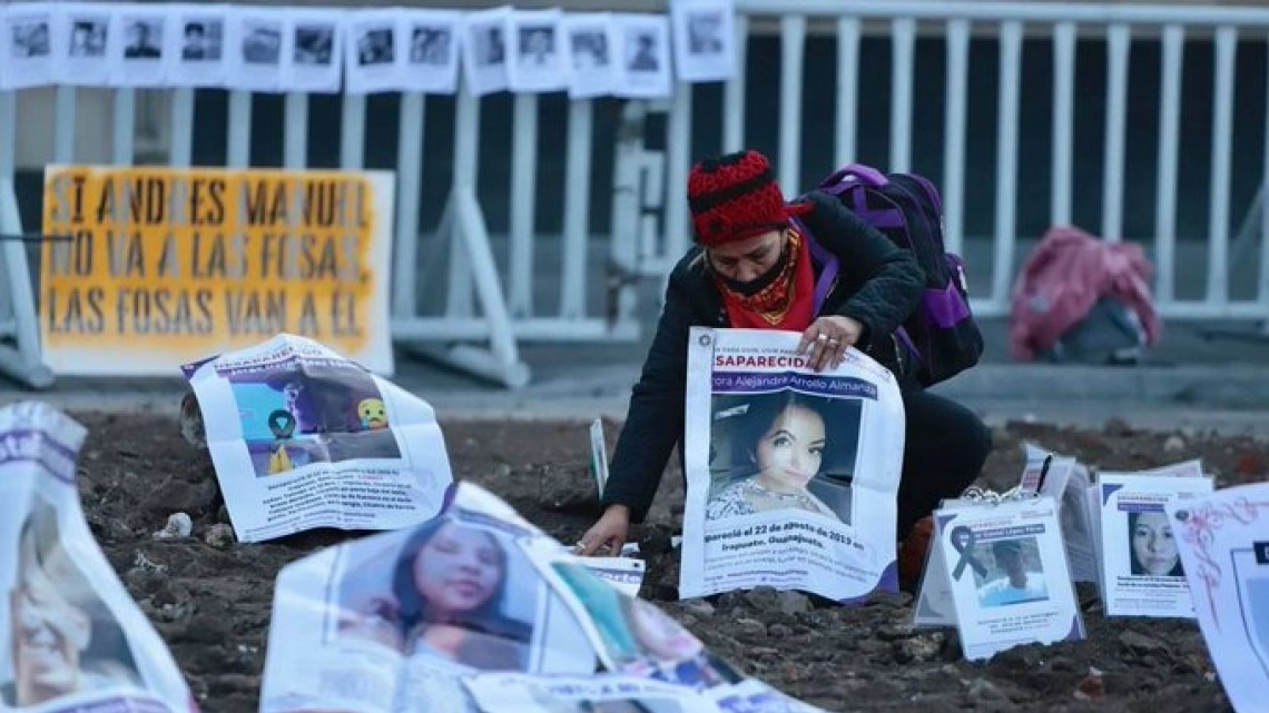 “Si AMLO no va a las fosas, las fosas vienen a él”, colectivos exigen ayuda para encontrar a desaparecidos