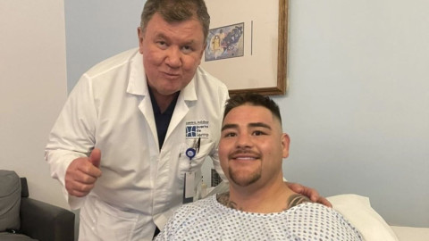 Pese a operación en la rodilla, Andy Ruiz espera pelear este 2021