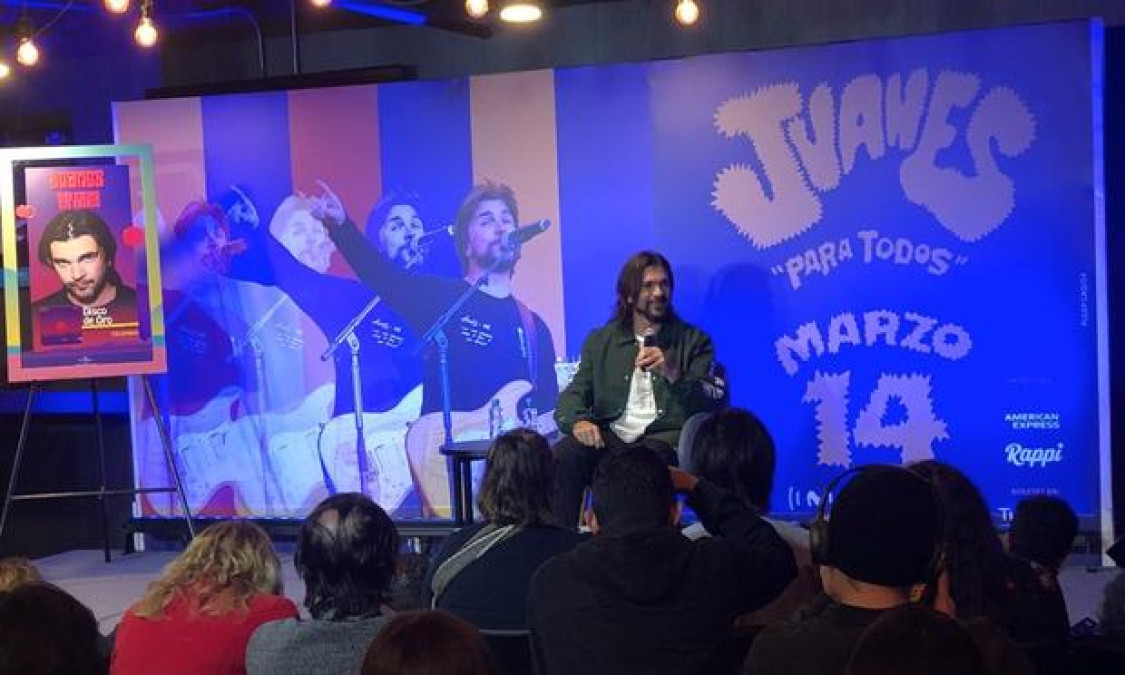 Juanes presenta su nuevo álbum "Más Futuro que Pasado"