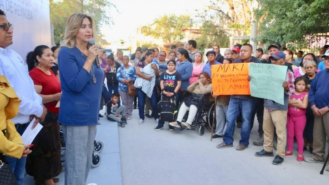 Pone en marcha Maki Ortiz dos nuevas pavimentaciones en la Esperanza y Satélite 1 por más de 8 millones de pesos