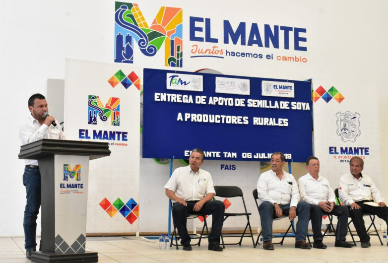 Cerca de 109 tons. de soya dispersa el Gobierno a productores 