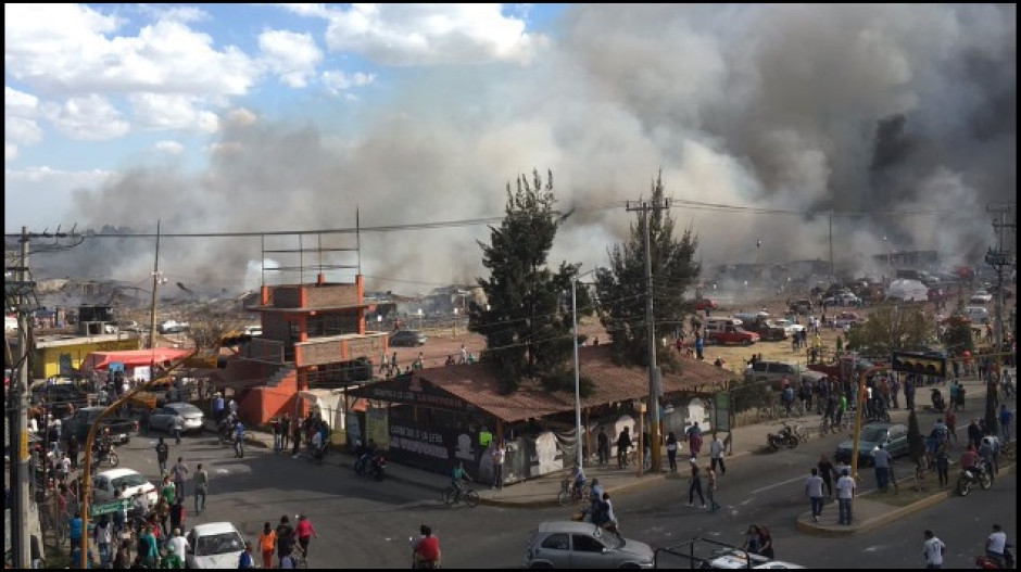 Se eleva a tres cifra de muertos por explosión en Tultepec