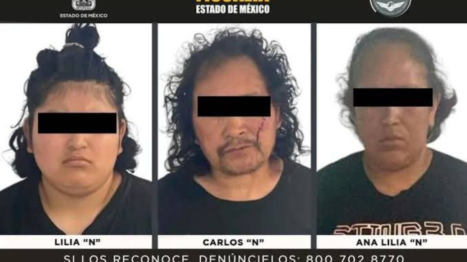 Imponen prisión preventiva a tres implicados en el secuestro y homicidio de un niño en La Paz, Edomex