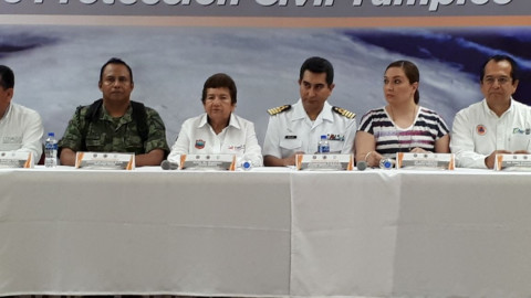 Ponen en funciones el Consejo Municipal de PC en Tampico