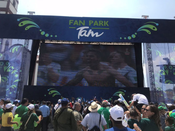 ¡Grita los goles del Tri en el Fan Park Tamaulipas!