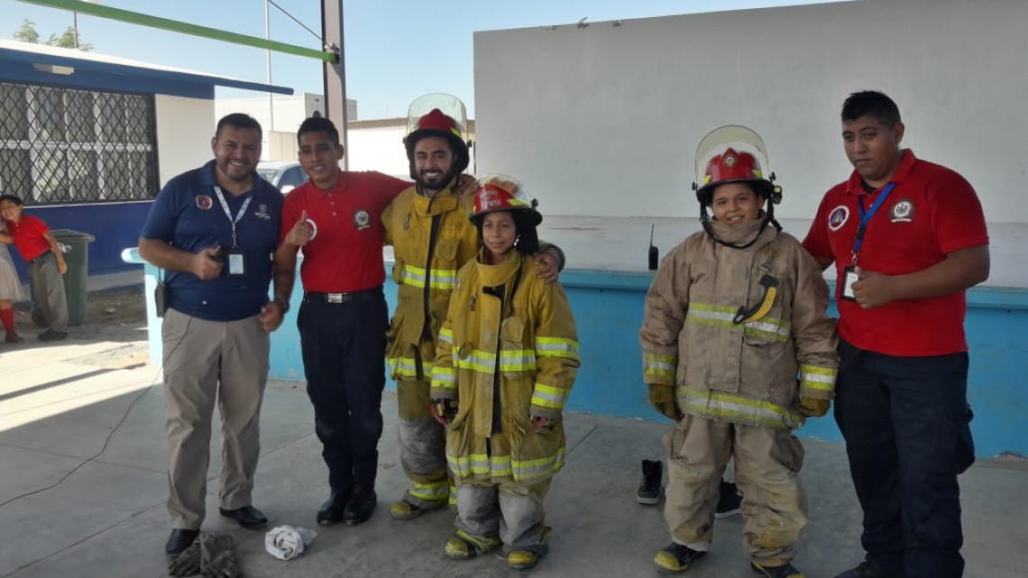 Imparte Protección Civil cursos a población escolar