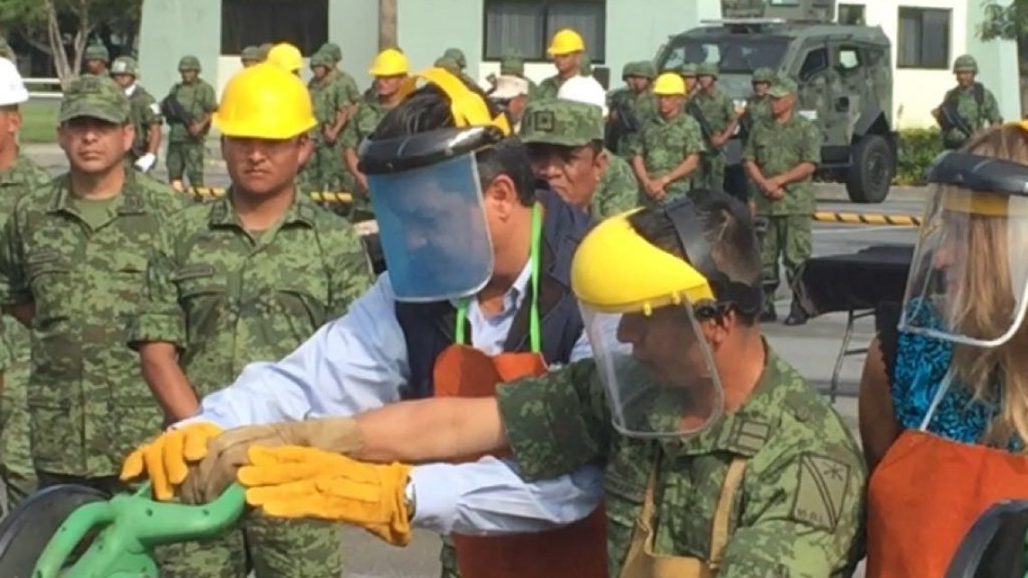 Destruye SEDENA armas ilegales