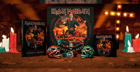 Iron Maiden lanzará un álbum grabado durante sus shows en México