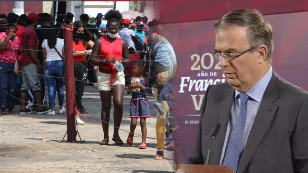 Flujo de migrantes en frontera “va bajando” tras fin del Título 42: Ebrard