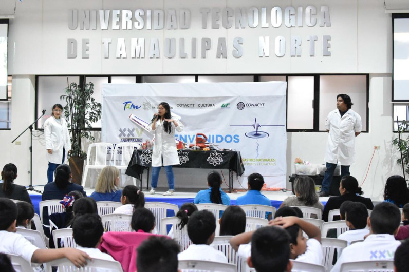 Disfrutan niños de Reynosa Semana Nacional de la Ciencia y Tecnología