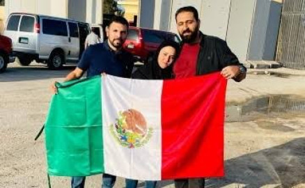 Bárbara Lango y su esposo salen de Franja de Gaza, confirma SRE