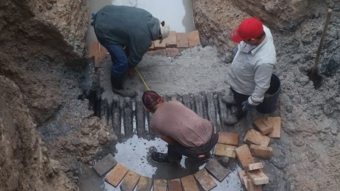 70% de avance en reparación de Paseo de la Cañada