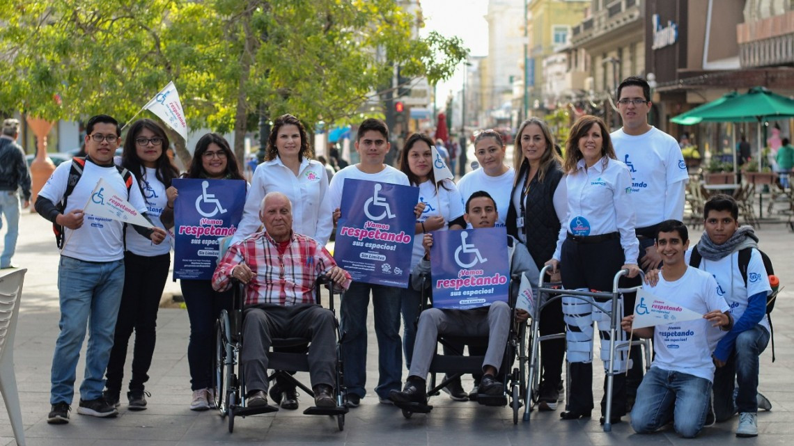 Fortalece DIF Tampico campaña de respeto a espacios para discapacitados