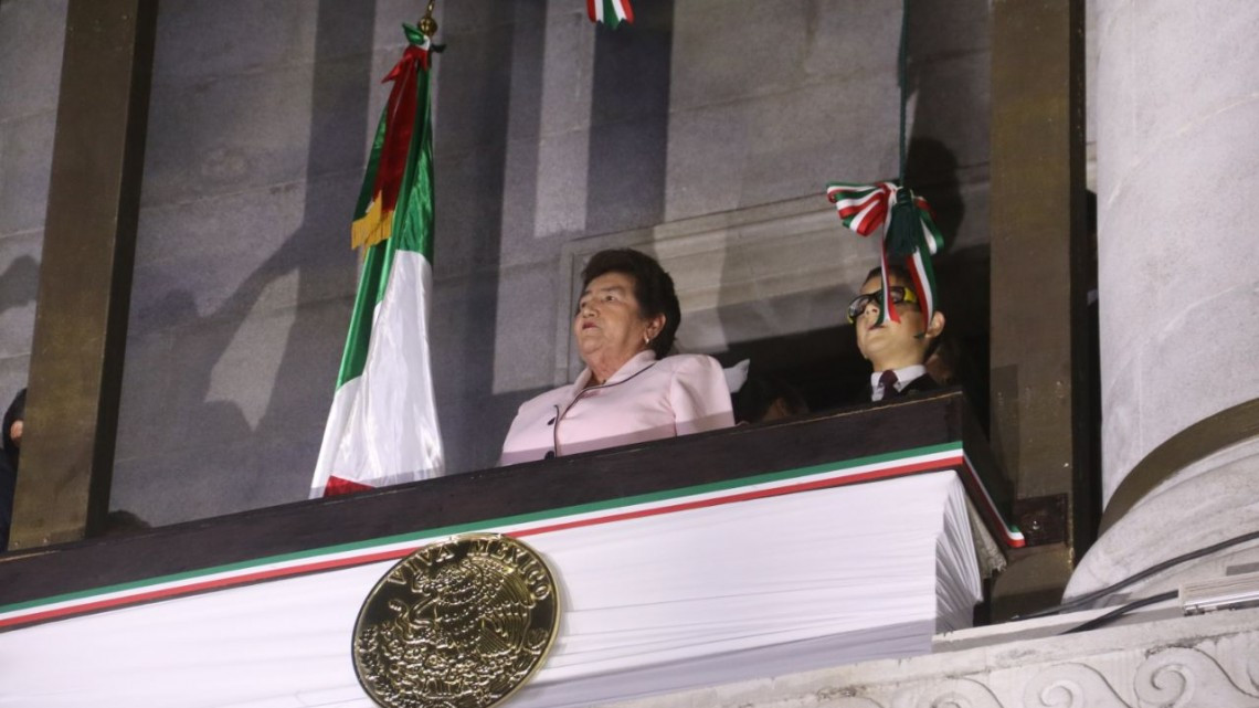 Celebra Magdalena Peraza grito de Independencia