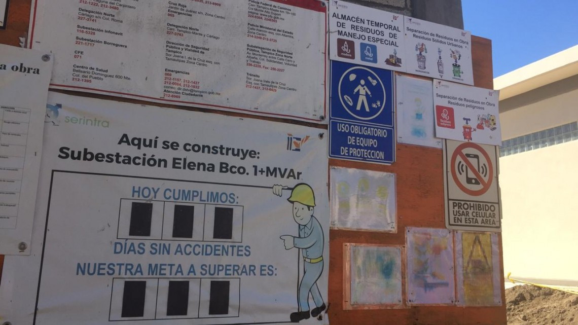 Rechazan vecinos construcción de subestación eléctrica de CFE