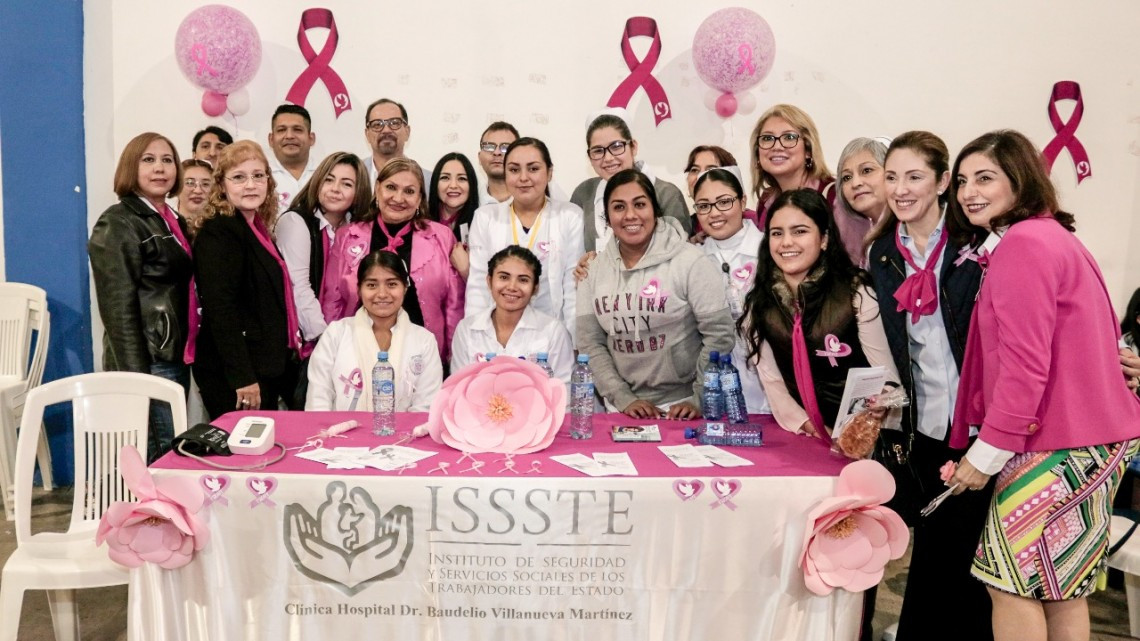 Impulsa Gobierno de la doctora Maki Ortiz acciones contra el cáncer de mama