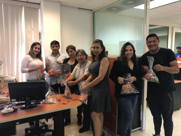 Llevan alegría a niños del Sector Rural