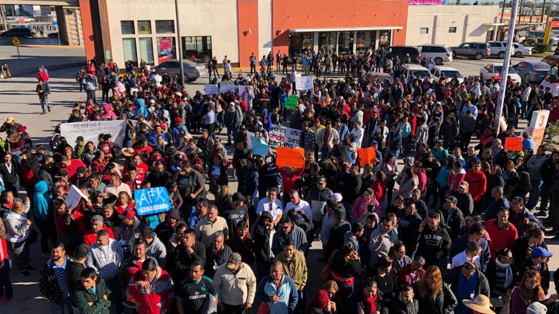 Alcalde pide paciencia a obreros de Matamoros
