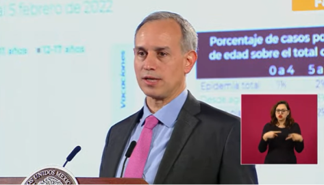 Cuarta Ola de COVID-19, va a la baja: López-Gatell 