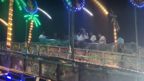 Falla mecánica en el primer día de Expomex 2018