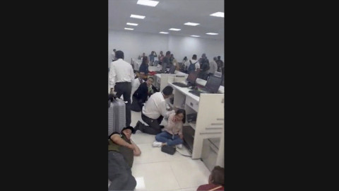 Se registra enfrentamiento en inmediaciones de T1 del AICM