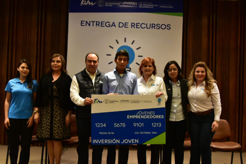 Fortalece Tamaulipas a emprendedores jóvenes con 4 MDP