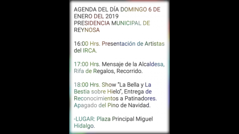 Invita Maki Ortiz a participar en la tradicional Rosca de Reyes