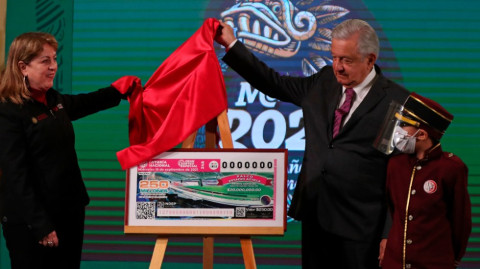 Anuncia gobierno federal ‘Sorteo Especial’ de la Lotería Nacional  