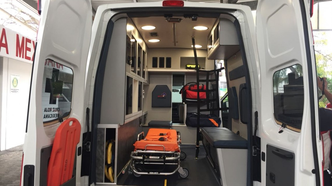 Cruz Roja de Tampico estrena ambulancia