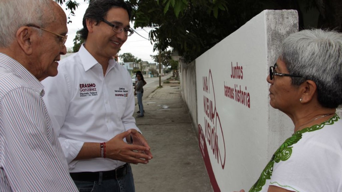 Erasmo González, proyecta una nueva visión para legislar