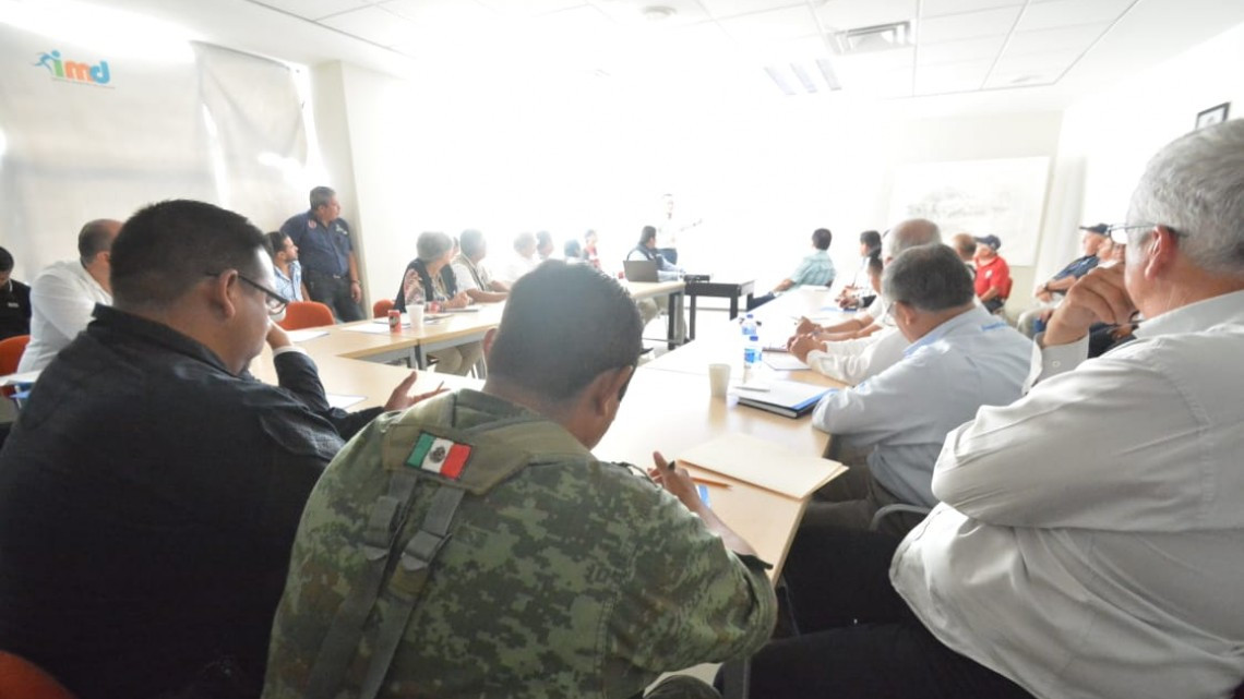 Analizan plan de contingencia en Reunión del Consejo Municipal de Protección Civil