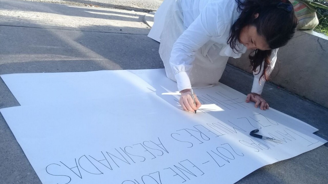 Mujeres marchan exigiendo justicia por Benazir y Aleida