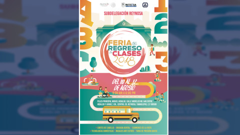 Inaugurará Alcalde la Feria de Regreso a Clases este viernes 