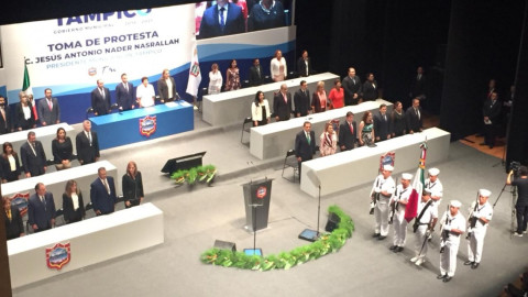 Jesús Nader ya es alcalde de Tampico