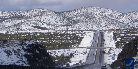 Temperatura de menos 12 grados en sierra de Sonora, así lo reporta Conagua