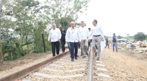 No nos van a detener: AMLO sobre el Tren Maya