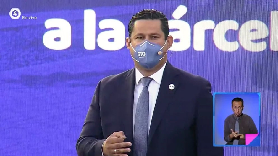 Diego Sinhue, gobernador de Guanajuato, da positivo a COVID-19 por segunda vez