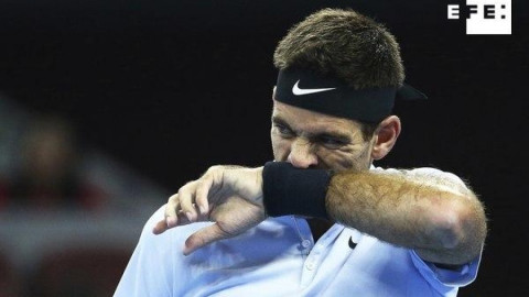 Del Potro se despidió en segunda ronda del ATP de Beijing