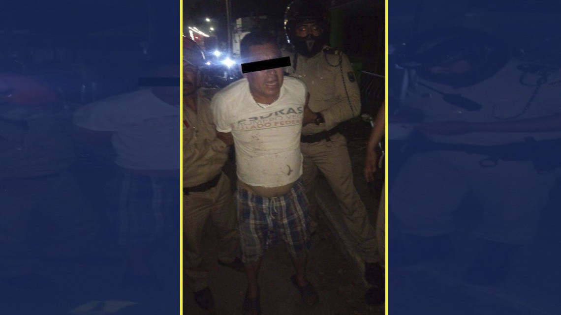 Veladores capturan a presunto violador en Madero