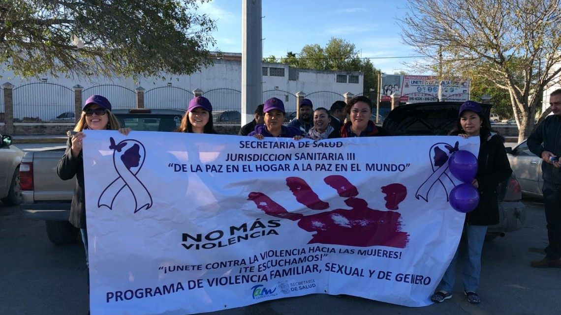 Exigen alto a la violencia contra las mujeres en Matamoros
