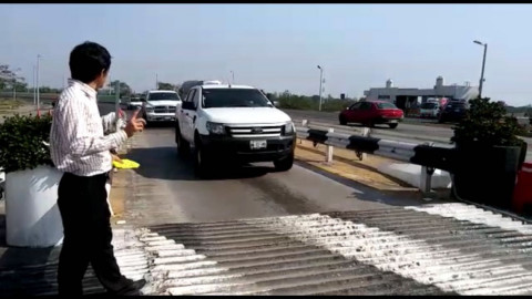 Liberan caseta del puente Tampico, exigen ciudadanos ya no más cobro de peaje