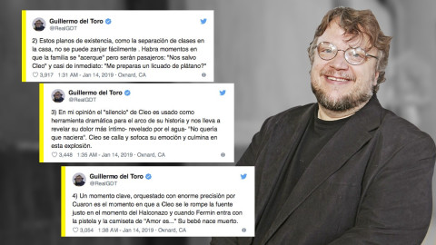 Los 10 puntos para entender Roma según Guillermo del Toro