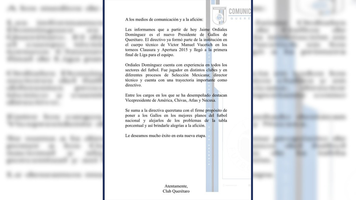 Jaime Ordiales, nuevo 'jefe gallo'