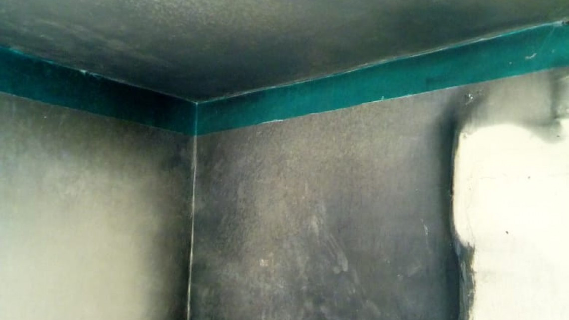 Por un descuido, niño prende fuego a su casa