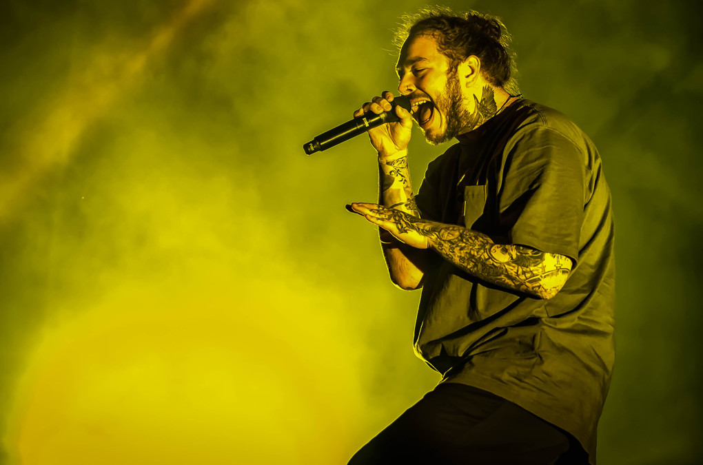 Post Malone regala 50 mil dólares durante su concierto