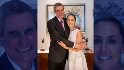 Claudia Sheinbaum se casa con Jesús María Tarriba