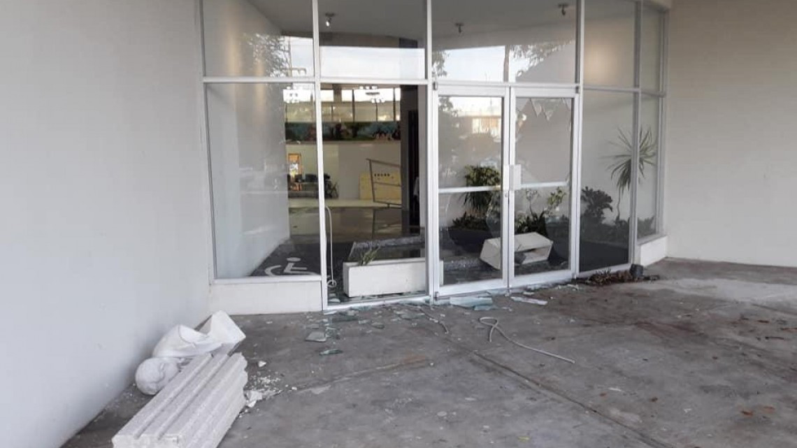 Maleantes atacan la biblioteca Juan B. Tijerina 