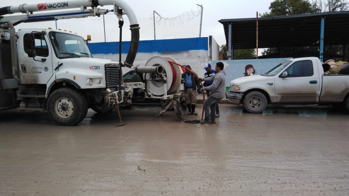 Saneamiento integral de drenaje en sector de la Almaguer