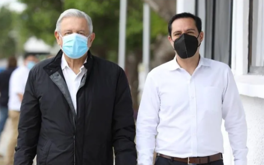 Supervisa AMLO obras del Tren Maya