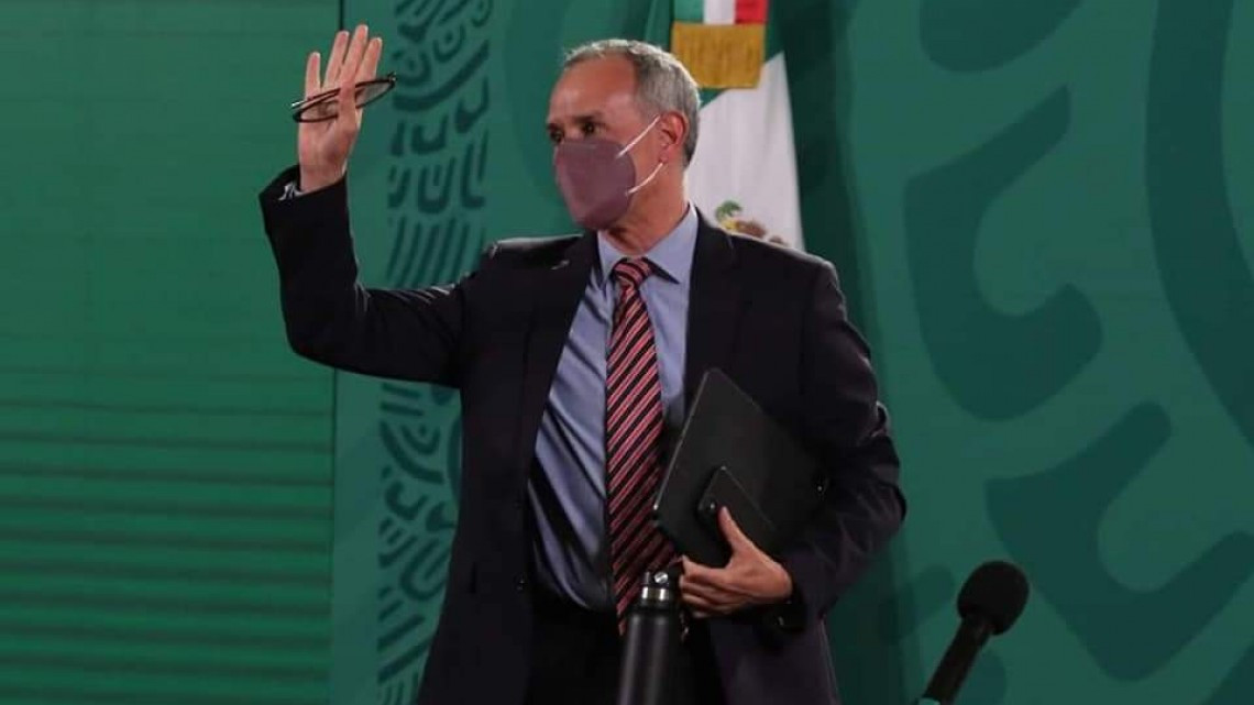 Con Mariachi, despiden a López-Gatell y su "novela de las 7"